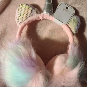 Unicorn earmuffs